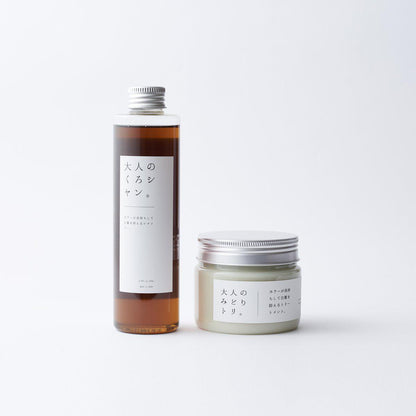 大人のシャントリセット。shampoo 200ml / treatment 200g-シャンプー-POTACIA